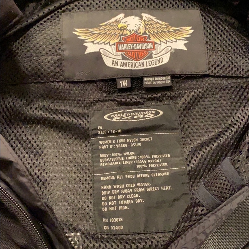 Harley Davidson FXRG Riding jacket!! - Picture 4 of 7